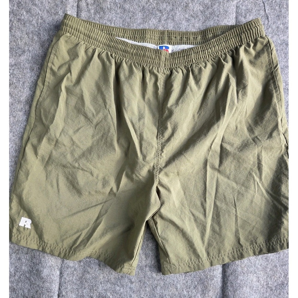 Vintage Russell Athletic Mesh Lined Hiking Swim Trunks Shorts Size Medium